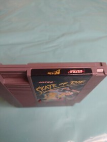 SKATE OR DIE NES GAME SKATEBOARDING ACTION ADVENTURE NINTENDO CARTRIDGE ONLY