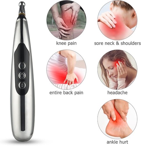 Rechargeable Acupuncture Therapy Electronic Pen Meridian Energy Heal Massage - Picture 23 of 24