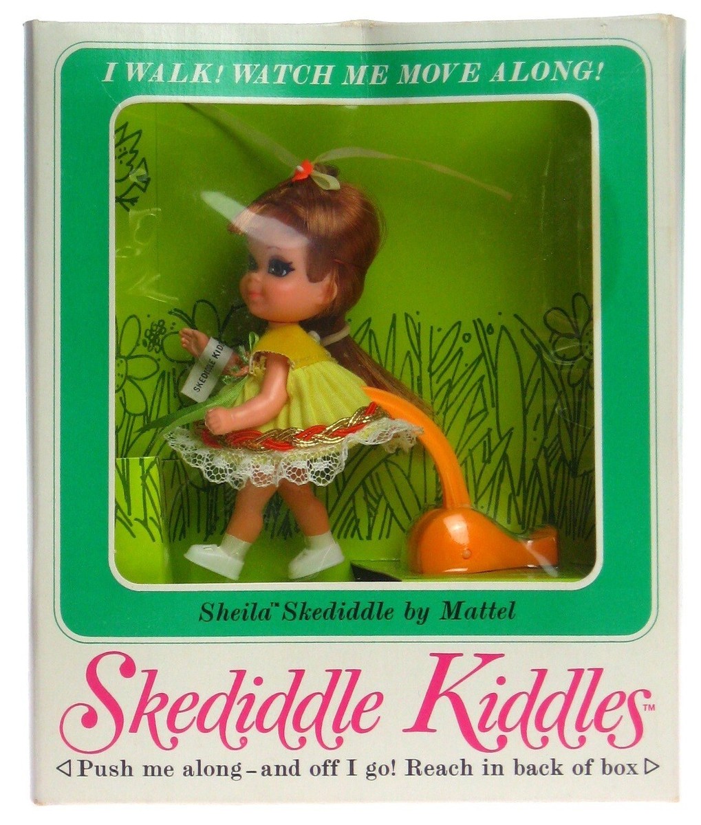 Vintage 1968 Mattel Liddle Kiddles Sheila Skediddle Mint New Vintage 1968 Mattel Liddle Kiddles Sheila Skediddle Mint New