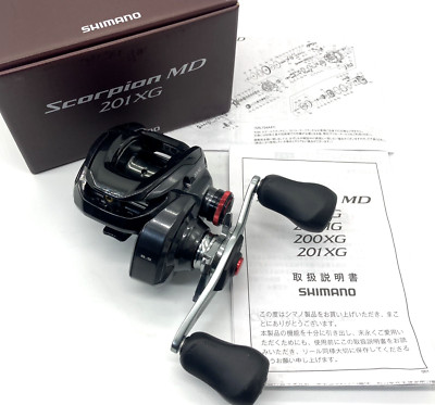 リール 24Scorpion MD 201XG Shimano 24 Scorpion MD 201XG Left Handed Baitcasting Reel