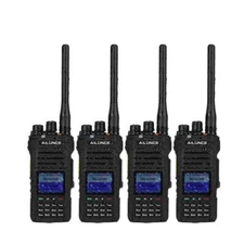 Ailunce HA1G GMRS Handheld Radios IP67 Waterproof NOAA USB-C Two Way Radio 4Pack