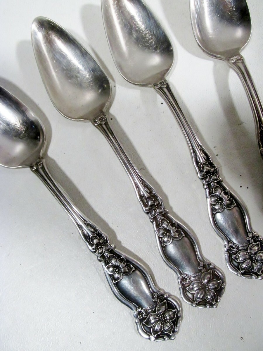 Antique Wm Rogers International Silverplate Orange Blossom 4
