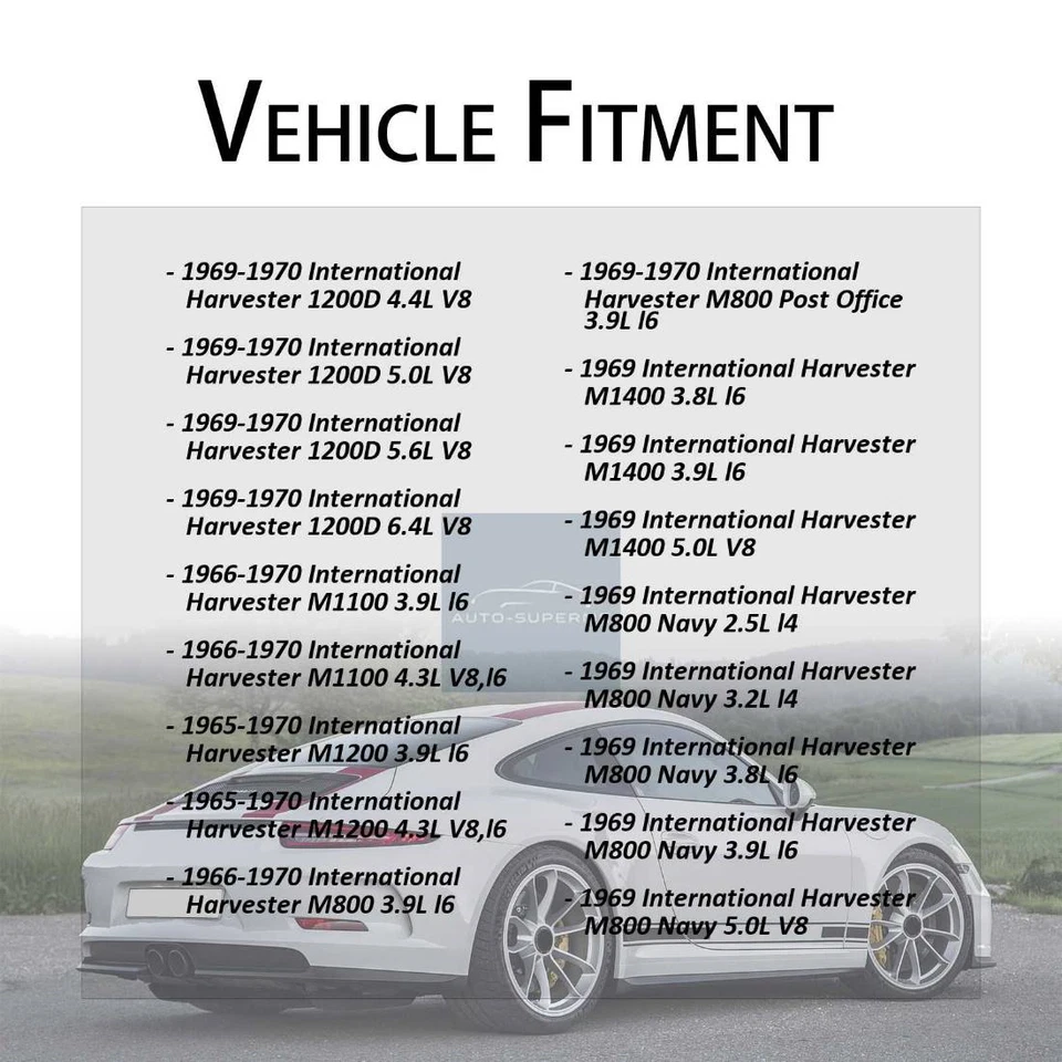 Línea de manguera de freno delantero 2x para International Harvester S102 1956 3,6 L Foto 4 de 4