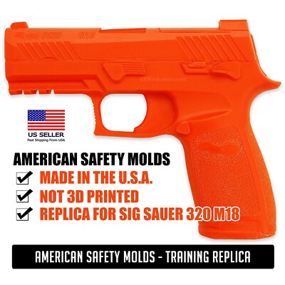 ASM Training Prop Compatible for Sig Sauer 320 M18 - Not a Gun - Solid Resin