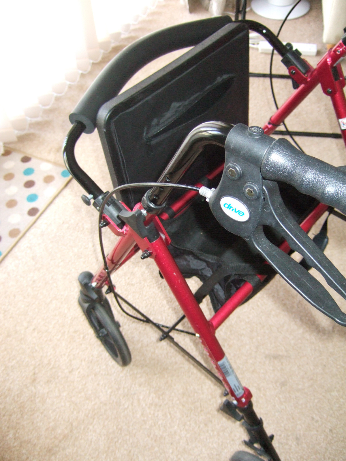 Drive Devilbiss R8RD Lightweight Alluminium Rollator with Seat eBay