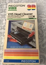 RECOTON V141 Wet Type Non-Abrasive VHS VCR Head Cleaner No liquid