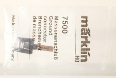 Märklin 7500 Masseanschluss Für H0 Gleise – Einfaches Stecken, Für AC-Betrieb