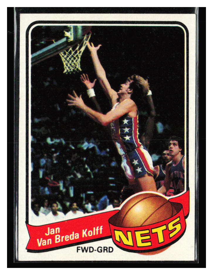 1979-80 Topps #123 Jan van Breda Kolff