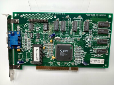 STB PowerGraph 64 SFF v1.0 2MB PCI VGA Video Accelerator, 1X0-0298-309