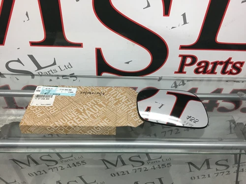 (AS) GENUINE RENAULT KANGOO & SCENIC RX4 WING MIRROR GLASS LEFT SIDE  7701048400