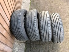 4xkomplette Sommerreifen+Felgen 195/60R15 88V für Toyota Corolla,Honda,Mazda usw