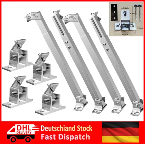 Aufständerung Solarmodul Halter Wand Dach Boden Balkonkraftwerk PV Aufständerung
