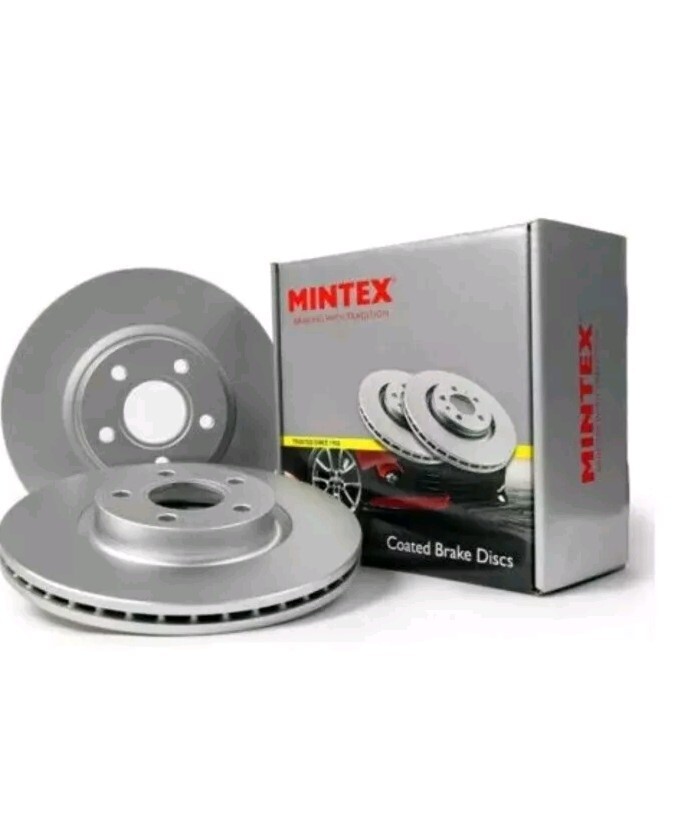 2x Mintex MDC1049C Front 256mm Vented Brake Discs Fits Opel Astra Corsa 569059 - Image 2