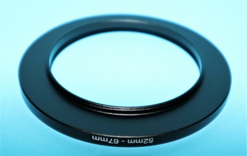 Brand New 52mm to 67mm 52-67mm Metal Step-Up Stepping Ring Filter Adapter - Picture 4 of 8