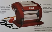 Weston 01-0601-W Deluxe Electric Pasta Machine - NEW - OPEN BOX