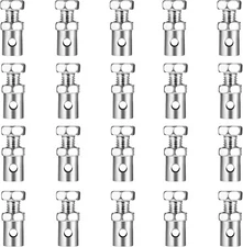 1/8" Universal Throttle Brake Cable End Stop Lock Clamps for Go Kart Bicycle Mot