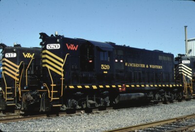Winchester & Western EMD GP9 Kodachrome Original Kodak Slide | eBay