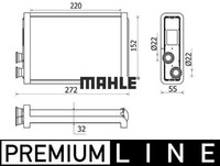 Mahle AH37000P WäRmetauscher FüR Innenraumheizung HeizungsküHler FüR BMW