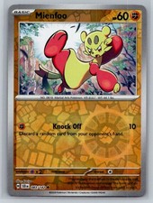 Mienfoo #083/142 Stellar Crown Reverse Holo Common - Pokemon Cards F40