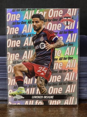2024 Topps Chrome MLS - Team Tags #TT-3 Lorenzo Insigne