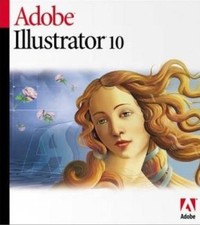 Illustrator 10 PC CD create publish vector graphics artwork illustrations RETAIL