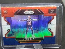 2022 Panini Prizm WWE - Xyon Quinn #34 Red White & Blue Prizm (RC)