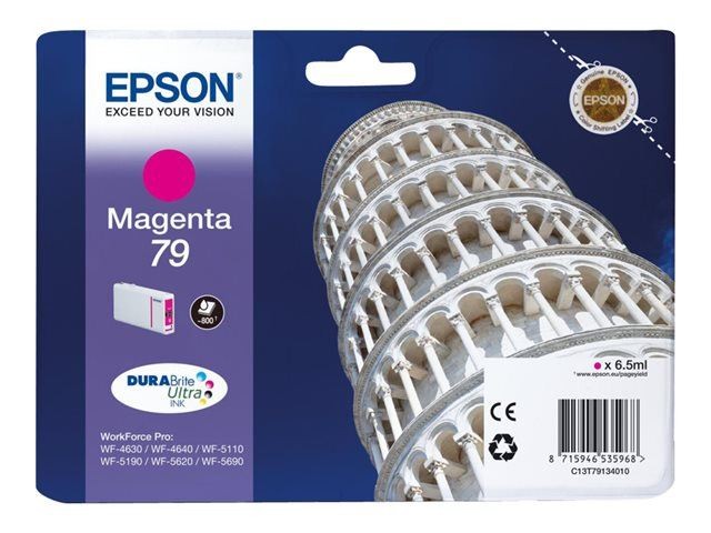 Epson Tour de Pise encre magenta pour imprimer vos dossiers de télétravail