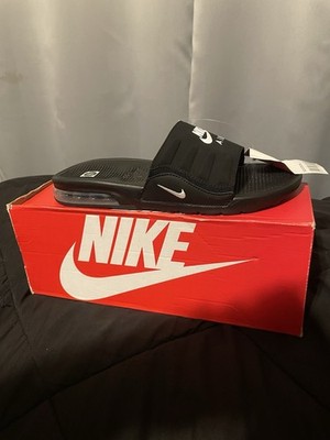 Nike Air Max Camden Slide Black White Men's Slide Sandal US Size 9