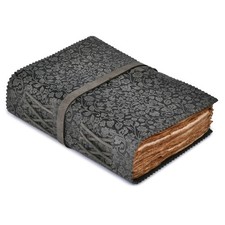 LEATHER VILLAGE Floral Embossed Leather Journal for Women Men - 200 Page...