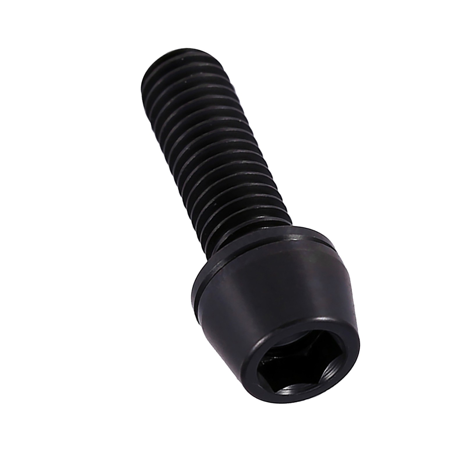 Hot Alloy Bicycle Tapered Screw With Washer For Mountain Bike(col