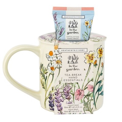 Heathcote & Ivory In The Garden Teepause - Tasse mit Handcreme & Flüssigseife 10