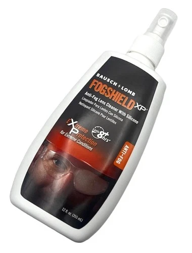 Bausch & Lomb FogShield XP Anti-Fog Lens Cleaner Spray With Silicone 12 Fl.Oz