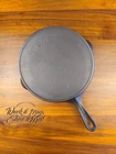 Restored ERIE #7 Cast Iron Skillet 3rd Series Hooked R Pattern 702 (1892-1905)