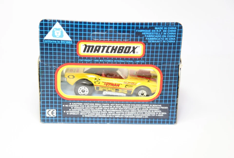 Matchbox MB-35 Dodge Challenger In Original Box - Mint Vintage 1990 - Image 4 of 4