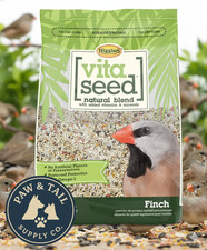 Higgins Vita Seed Finch Food 2 lbs. Premium Natural Seeds Vitamins Minerals