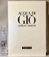Giorgio Armani Acqua di Gio PARFUM Sample Spray .04oz, 1.2ml *NEW RELEASE*