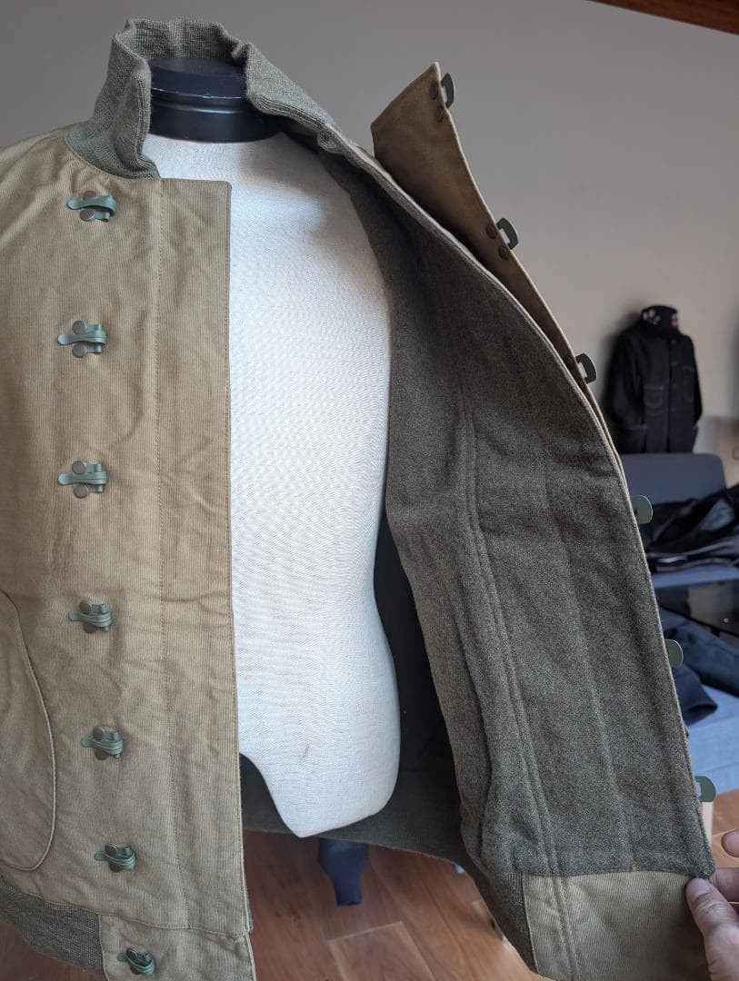 Buzz Rickson'S Deck Hook Jacket Khaki - image 6