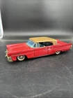 Vintage Bandai 1958 Lincoln Continental Mark lll Tin Friction Car Red 1959 1960