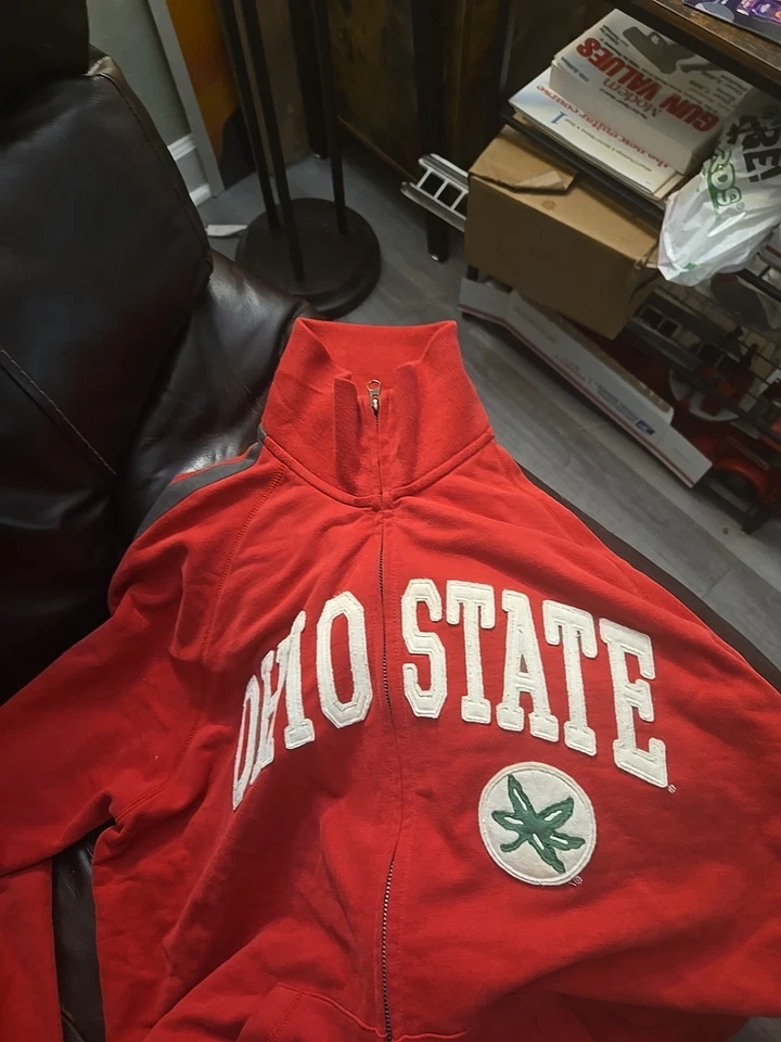 Camiseta del estado de Ohio. Marca 47. Sudadera con cremallera Foto 3 de 3