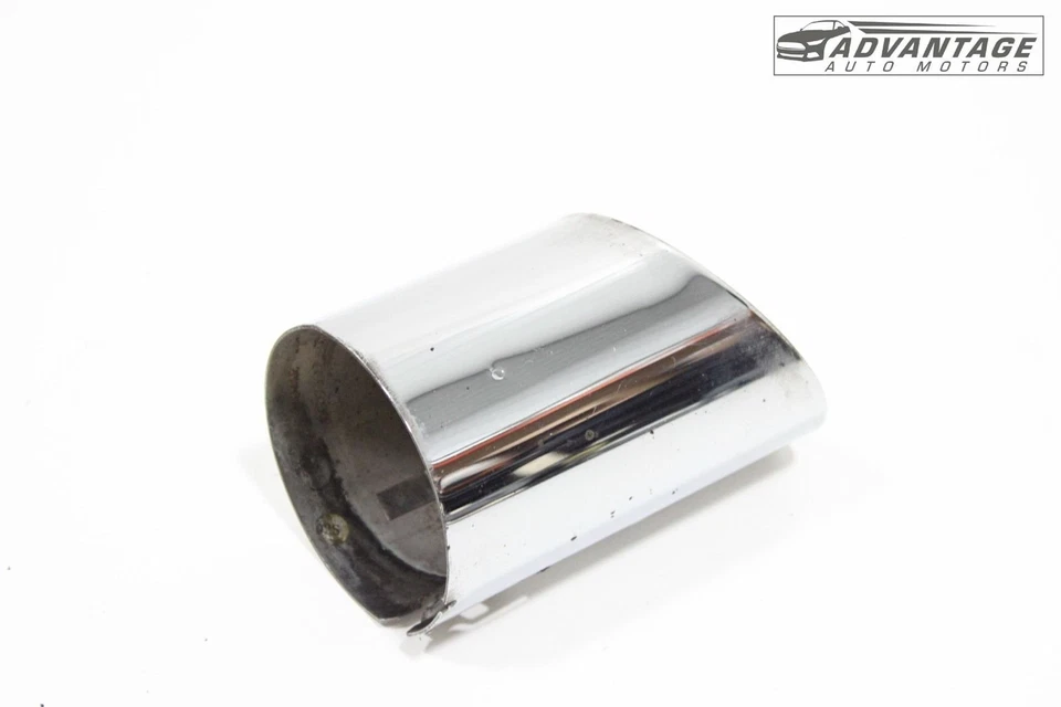 2017-2018 AUDI A4 QUATTRO B9 2.0L L4 REAR EXHAUST SYSTEM MUFFLER TIP CHROME OEM - Image 3 of 4