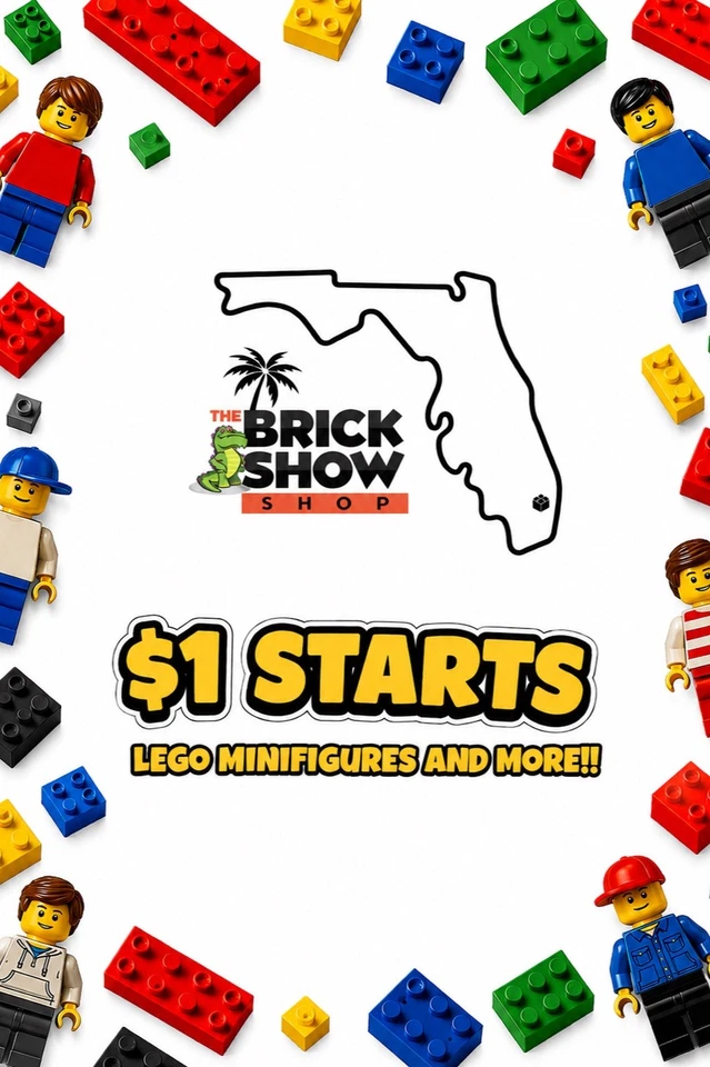 $1 Starts! - LEGO Minifigures!!