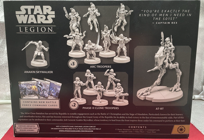 Star Wars Legion 501st Battle Force Starter Set - FFGSWL123EN for
