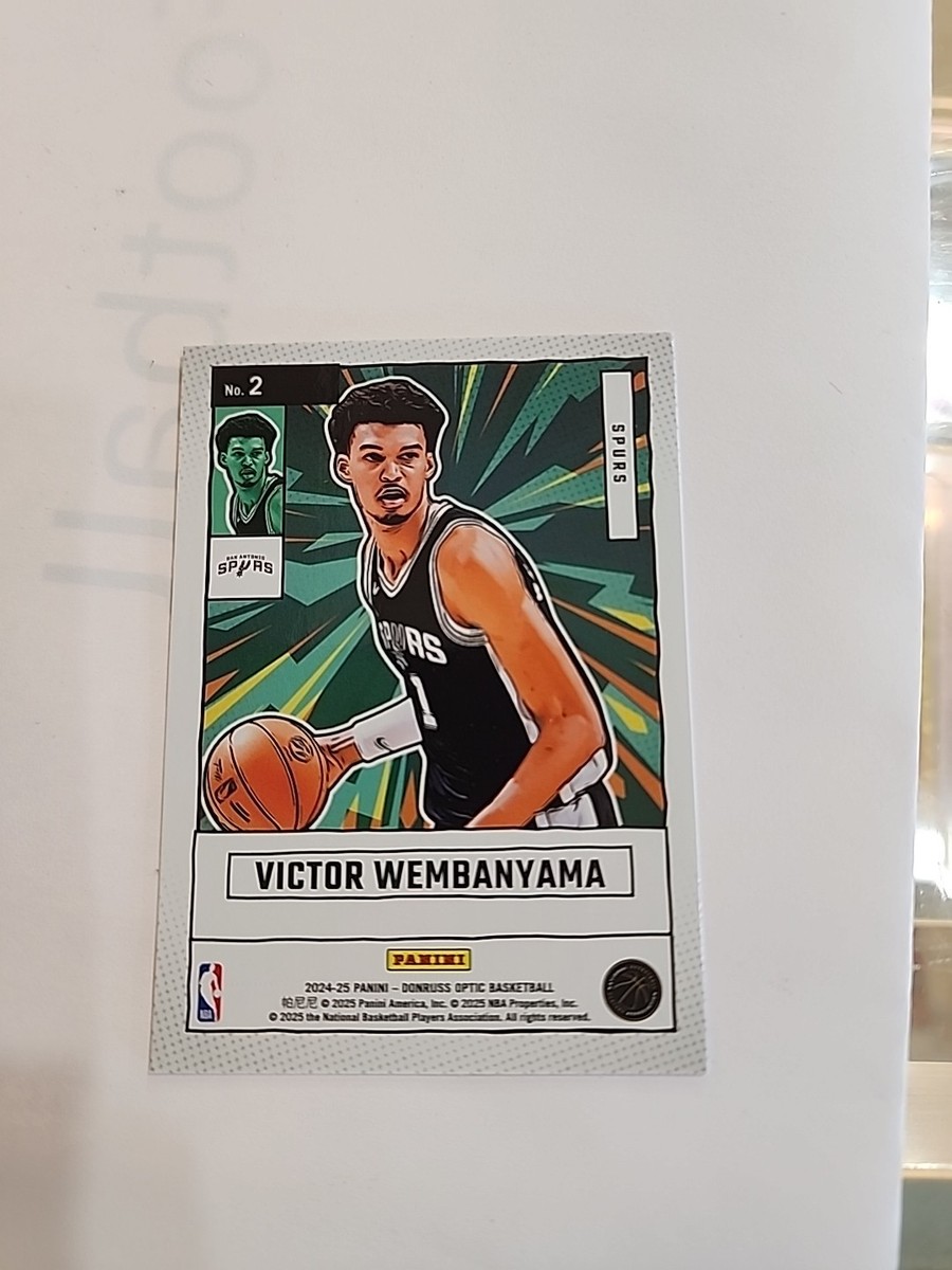 2024-25 Donruss Optic Victor Wembanyama Net Marvels #2 SSP ZO | eBay