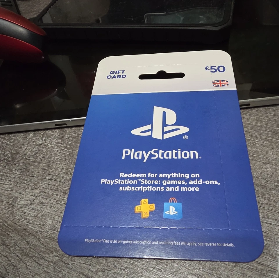 PSN £50 GIFT CARDS never been opened  - Image 2 of 4
