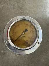 Vintage Lha 1500 Psi Pressure Gauge Industrial Meter