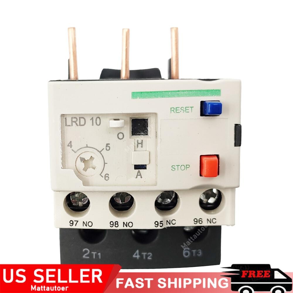 New TeSys LRD Thermal Overload relays LR-D10 LRD10C 4-6A series In US Free TAX
