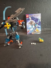 LEGO BIONICLE: Skull Warrior (70791) with Mask of Ice * Missing 3 White Caps *