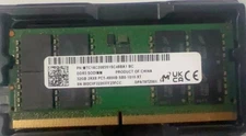 Micron 32GB DDR5 4800 PC5-38400 SODIMM Laptop Memory RAM MTC16C2085S1SC48BA1
