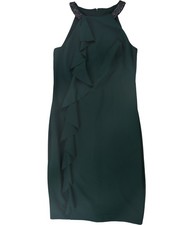 Ralph Lauren Womens Embellished Bodycon Dress, Green, 10