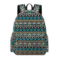 Boho Backpack Toddler Backpacks 16.5 Inch Oxford Cloth Backpack School Bohemian